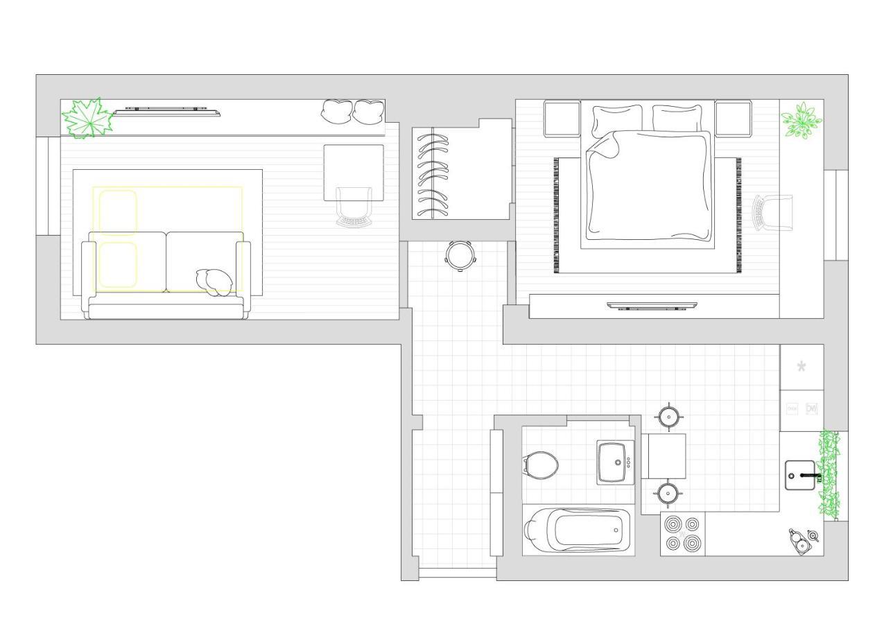 Bohemian Apartment In Old Town - Self Check-In Бухарест Экстерьер фото